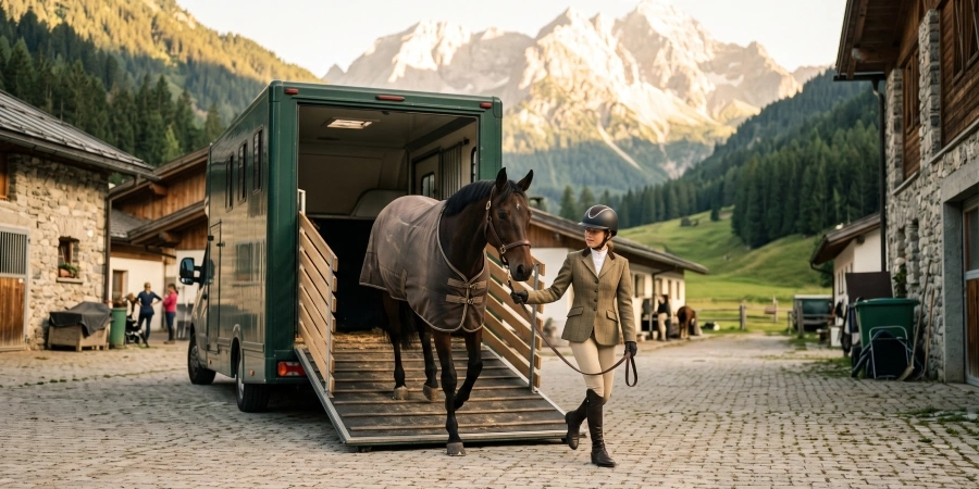 Retour de championnats : bien faire récupérer les chevaux de sport du bassin d'Albertville